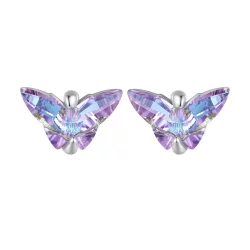 Pandora Style Motyl Nitkowy Kolczyki w Kształcie Śrubki - BSE797