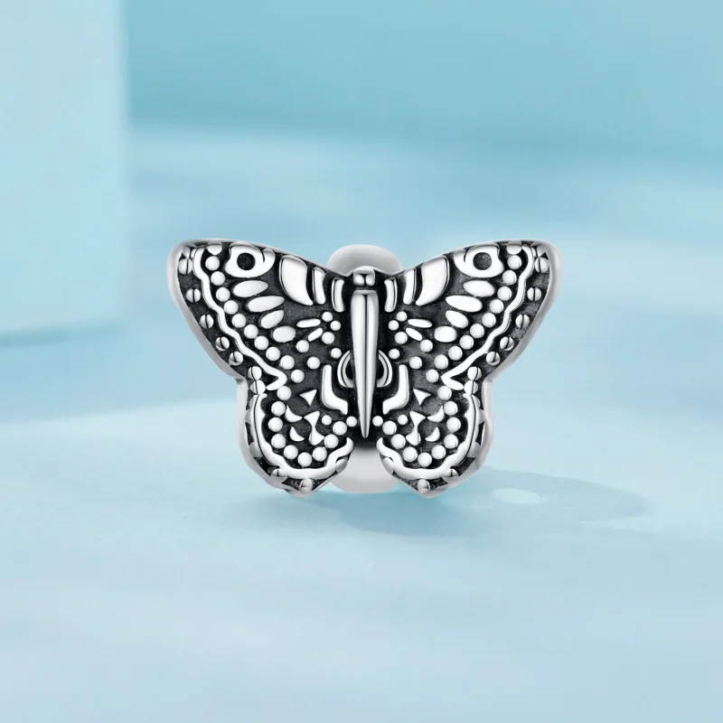 (zdjęcie do) Pandora Style Motyl Silikonowy Charm - SCC2551 - Wyświetl 2