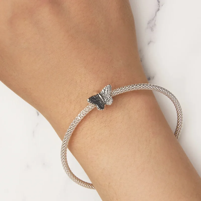 (zdjęcie do) Pandora Style Motyl Silikonowy Charm - SCC2551 - Wyświetl 6