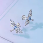 Pandora Style Motylek Kolczyki Wkrętki - BSE874