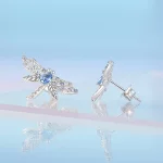 Pandora Style Motylek Kolczyki Wkrętki - BSE874
