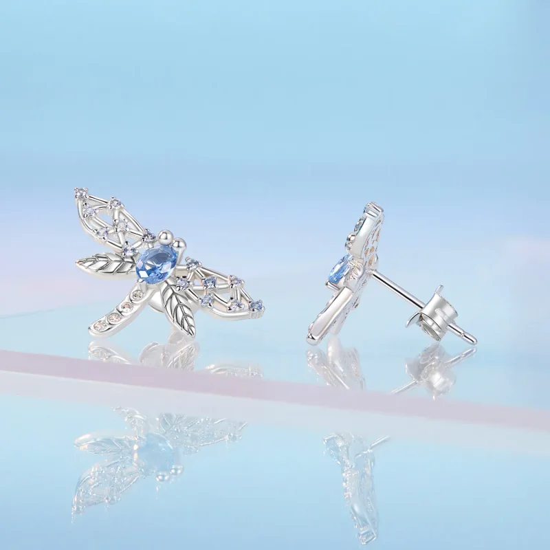 (zdjęcie do) Pandora Style Motylek Kolczyki Wkrętki - BSE874 - Wyświetl 3