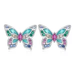 Pandora Style Motylki Kolczyki - BSE807