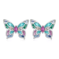 Pandora Style Motylki Kolczyki - BSE807