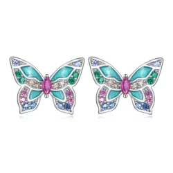 Pandora Style Motylki Kolczyki - BSE807