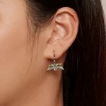 Pandora Style Motylkowe Kolczyki Sztyfty - SCE1623