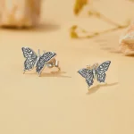 Pandora Style Motylkowe Kolczyki Wkrętki - SCE1637