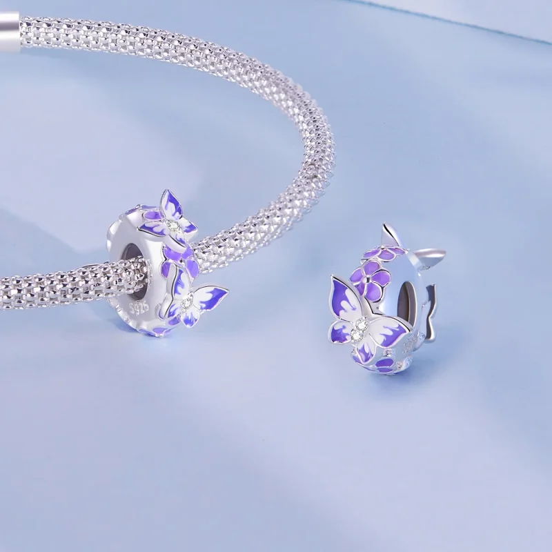 (zdjęcie do) Pandora Style Motylkowy Przestrzeńka - SCC2462 - Wyświetl 4
