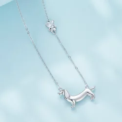 Pandora Style Naszyjnik z Jamnikiem - SCN501