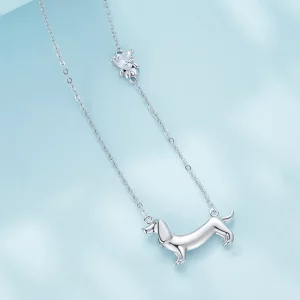 Pandora Style Naszyjnik z Jamnikiem - SCN501