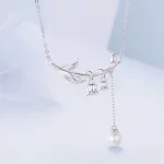 Pandora Style Naszyjnik Z Lilii Doliny - BSN357