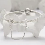 Pandora Style Pattern Bezpieczny Łańcuch - SCC2620