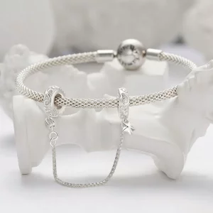 Pandora Style Pattern Bezpieczny Łańcuch - SCC2620