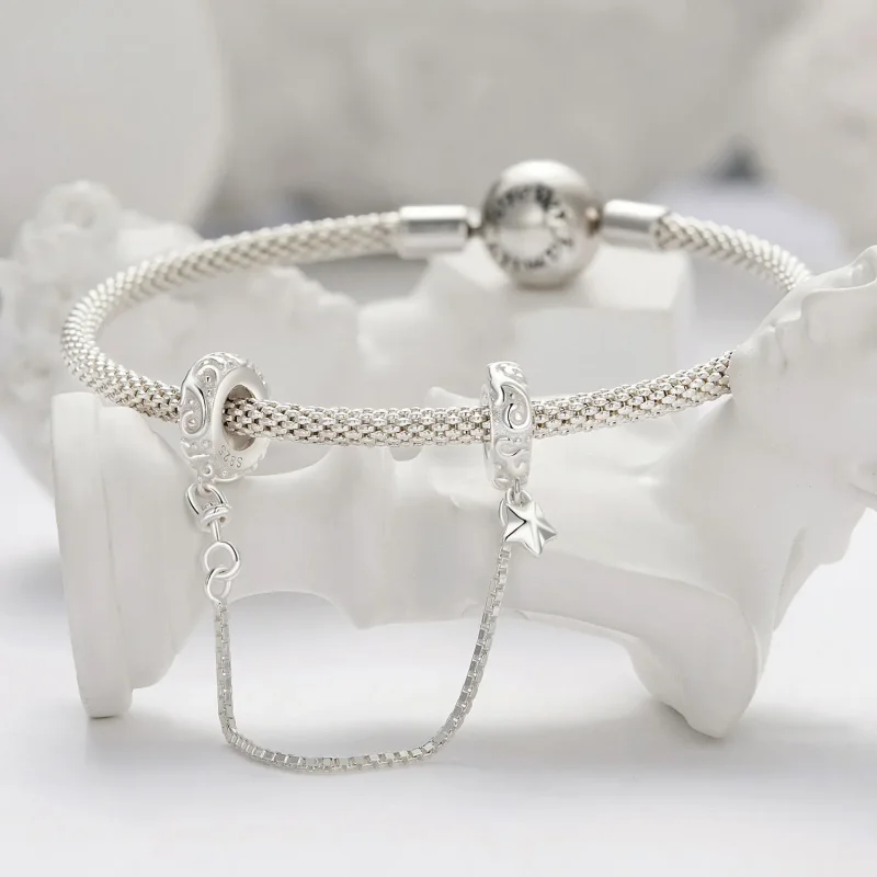 (zdjęcie do) Pandora Style Pattern Bezpieczny Łańcuch - SCC2620 - Wyświetl 3