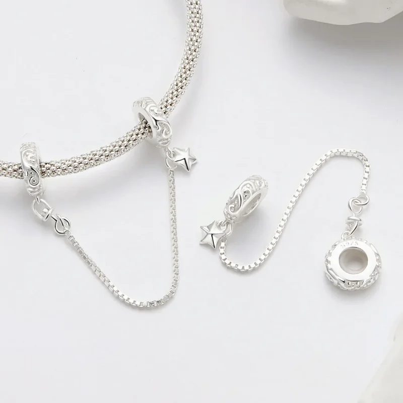 (zdjęcie do) Pandora Style Pattern Bezpieczny Łańcuch - SCC2620 - Wyświetl 4