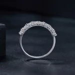 Pandora Style Patternmoissanite Ring(One Certificate) - MSR015