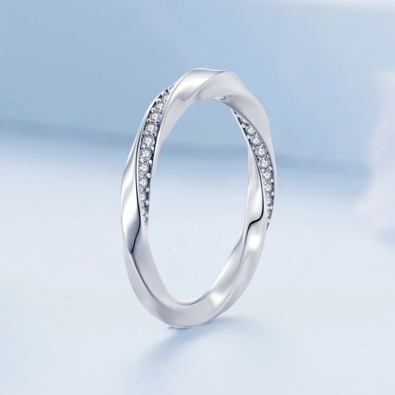 (zdjęcie do) Pandora Style Pierścień Möbiusa - BSR457 - Wyświetl 2