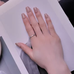 Pandora Style Prosty Jedno-pierścieniowy Pierścień - BSR425