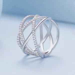 Pandora Style Prosty Pierścień Samsara - BSR396