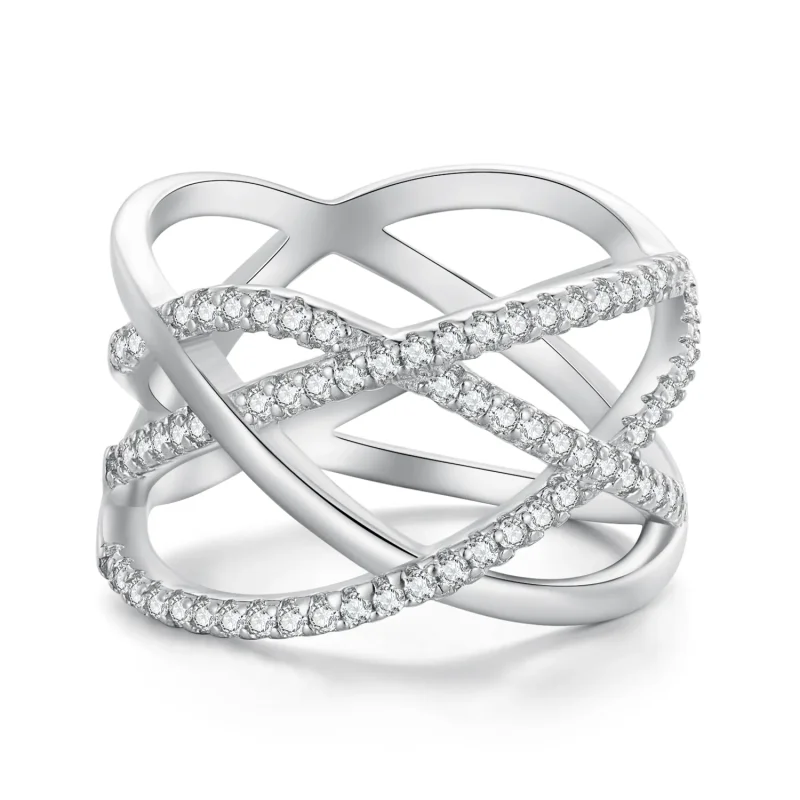 (zdjęcie do) Pandora Style Prosty Pierścień Samsara - BSR396 - Wyświetl 8
