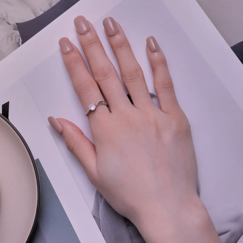 (zdjęcie do) Pandora Style Prosty Pierścień Wiązany - BSR420 - Wyświetl 4