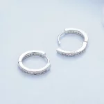 Pandora Style Różowe Kolczyki z Opalem - BSE875
