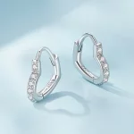 Pandora Style Serca w kształcie kolczyków - SCE1626
