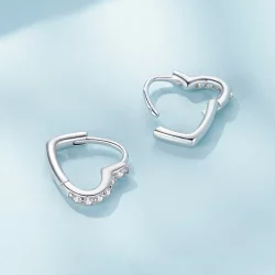 Pandora Style Serca w kształcie kolczyków - SCE1626