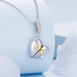 Pandora Style Serce w kształcie otwieranego zawieszki - BSC804