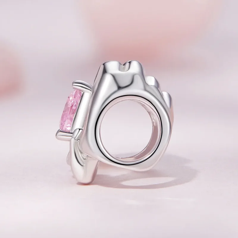 (zdjęcie do) Pandora Style Serce z Uśmiechem Charm - BSC829 - Wyświetl 3
