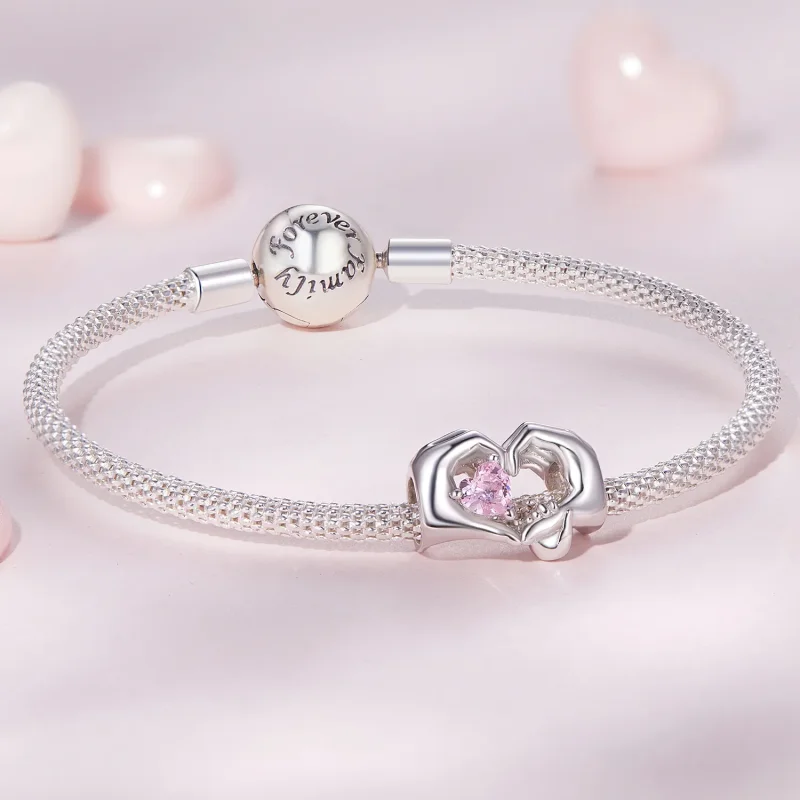 (zdjęcie do) Pandora Style Serce z Uśmiechem Charm - BSC829 - Wyświetl 5