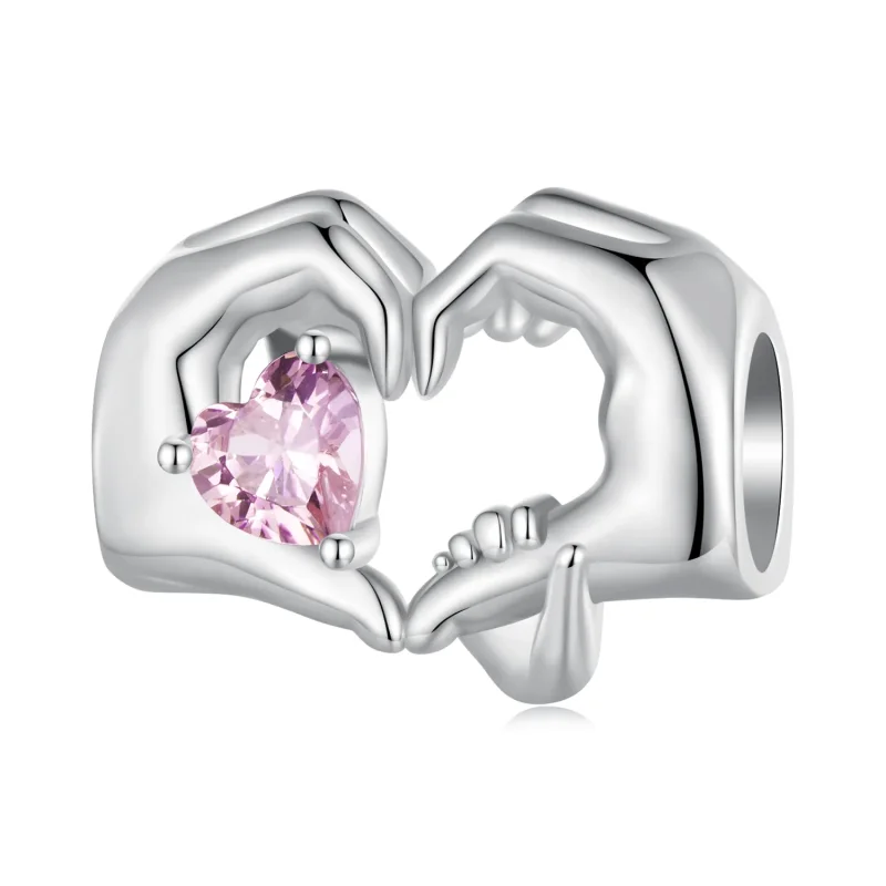 (zdjęcie do) Pandora Style Serce z Uśmiechem Charm - BSC829 - Wyświetl 7