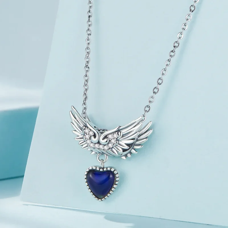 (zdjęcie do) Pandora Style Skrzydła Strażnika Kamień Emocjonalny Charm - SCC2581 - Wyświetl 3