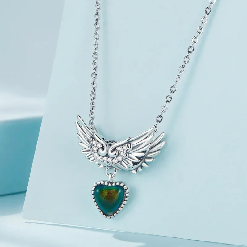 (zdjęcie do) Pandora Style Skrzydła Strażnika Kamień Emocjonalny Charm - SCC2581 - Wyświetl 4