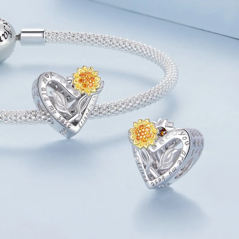 (zdjęcie do) Pandora Style Słońce Charm - BSC839 - Wyświetl 4