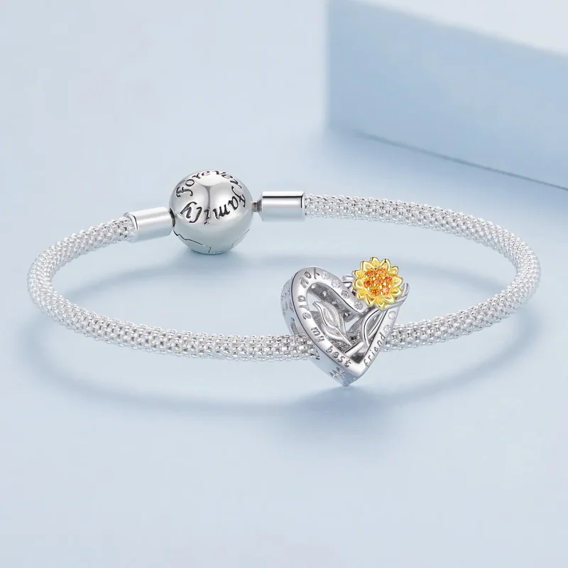 (zdjęcie do) Pandora Style Słońce Charm - BSC839 - Wyświetl 5