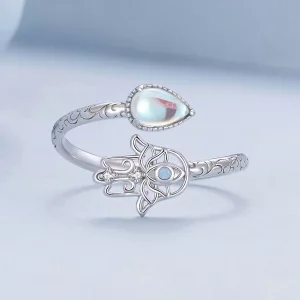 Pandora Style Szczęśliwy Pierścień Ręki - BSR486-E