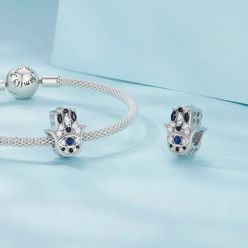 (zdjęcie do) Pandora Style Talizman Ręki Fatimy - SCC2522 - Wyświetl 4