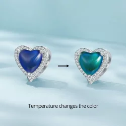 Pandora Style Termiczny Kamień Nastrojowy z Czujnikiem Temperatury - SCC2596