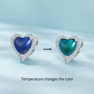 Pandora Style Termiczny Kamień Nastrojowy z Czujnikiem Temperatury - SCC2596