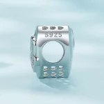 Pandora Style Urocza zawieszka z odciskami łap zwierzaka