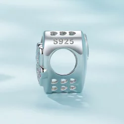Pandora Style Urocza zawieszka z odciskami łap zwierzaka