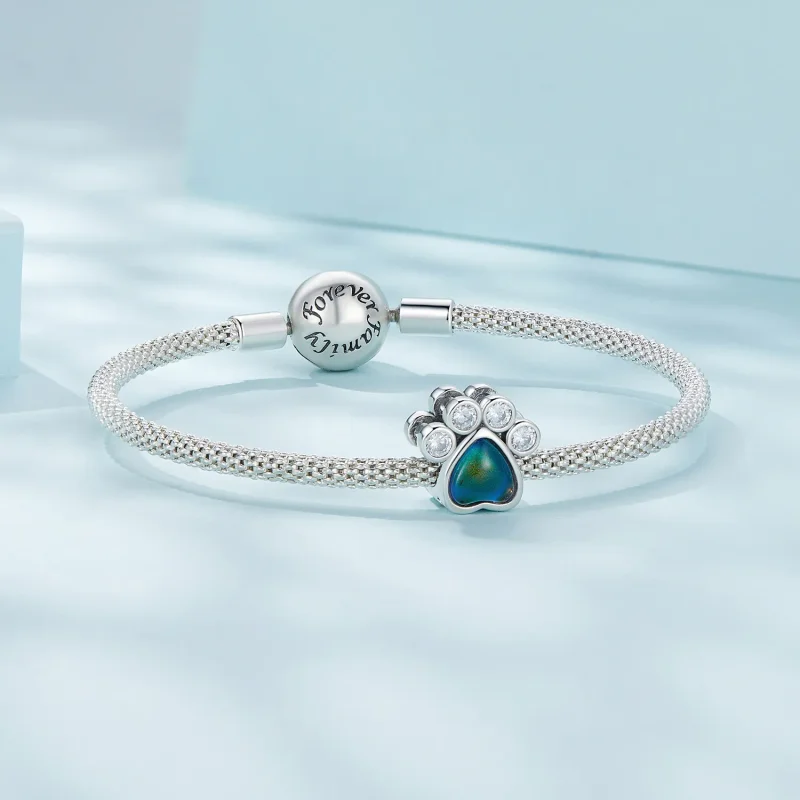 (zdjęcie do) Pandora Style Uroczy urok kamienia nastroju dla zwierząt domowych - SCC2582 - Wyświetl 6