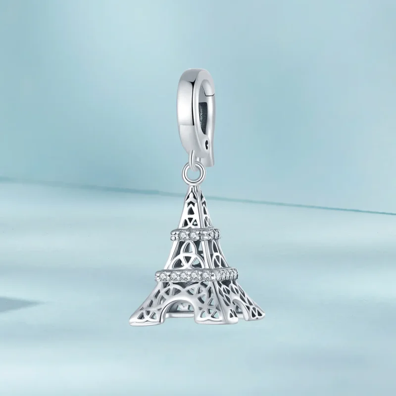 (zdjęcie do) Pandora Style Wieża Eiffla Dangle - SCC2570 - Wyświetl 2