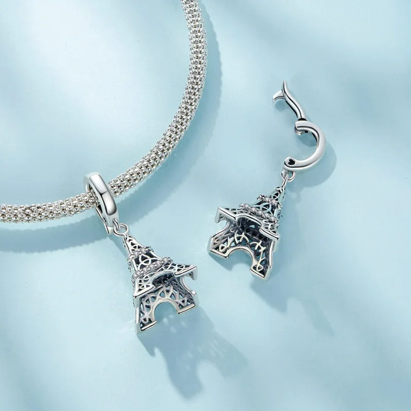 (zdjęcie do) Pandora Style Wieża Eiffla Dangle - SCC2570 - Wyświetl 5