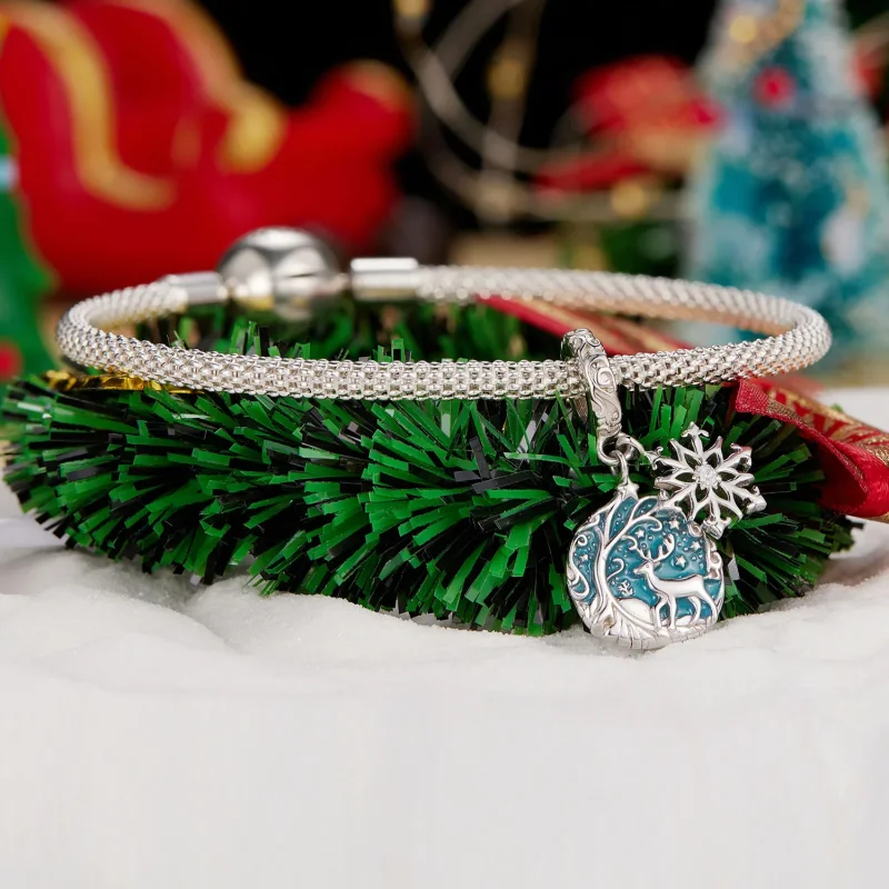 (zdjęcie do) Pandora Style Świecący w ciemności Elka na zawieszce - SCC2661 - Wyświetl 3