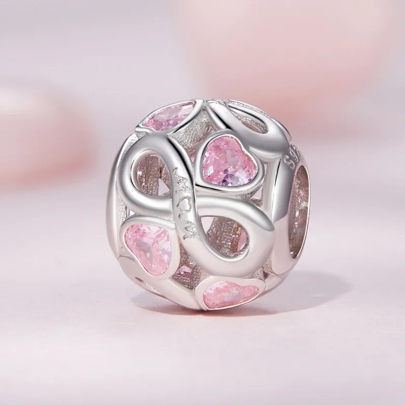 (zdjęcie do) Pandora Style Wieczna Matczyna Miłość Charm - BSC828 - Wyświetl 2