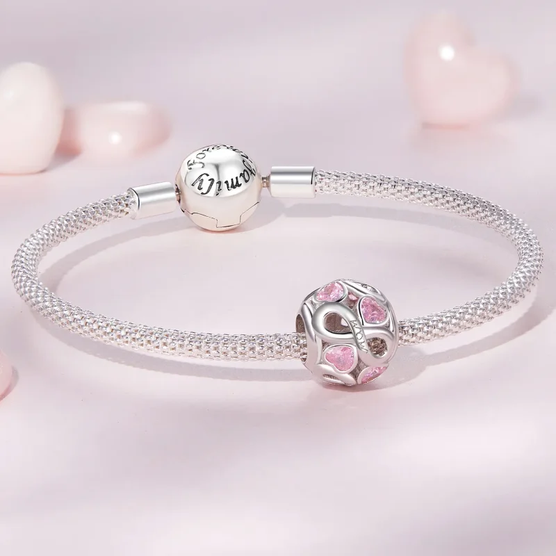 (zdjęcie do) Pandora Style Wieczna Matczyna Miłość Charm - BSC828 - Wyświetl 5