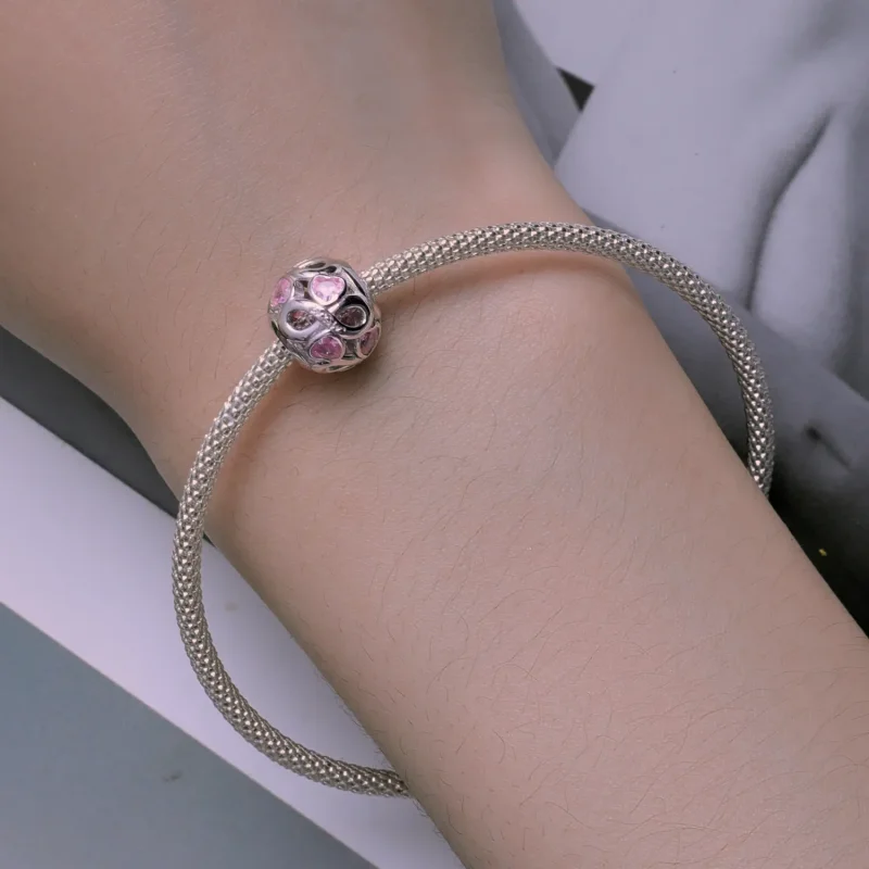 (zdjęcie do) Pandora Style Wieczna Matczyna Miłość Charm - BSC828 - Wyświetl 6