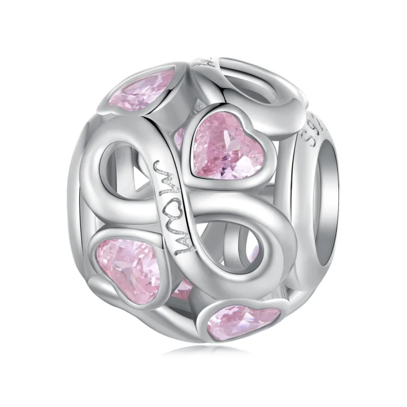 (zdjęcie do) Pandora Style Wieczna Matczyna Miłość Charm - BSC828 - Wyświetl 7